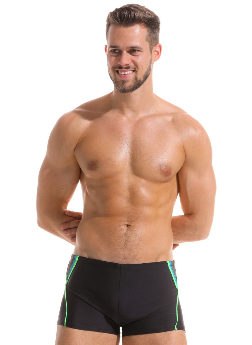 Плавки с цветными вставками по бокам 1