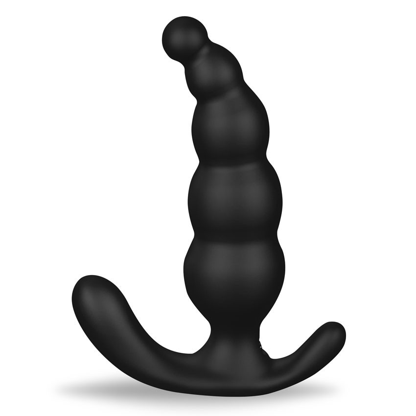 Черный анальный вибромассажер Dipper-RCT - 14,8 см. 1