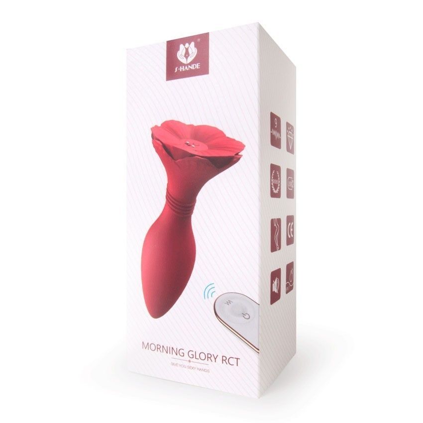 Черный анальный вибромассажер Morning Glory RСT - 12,8 см. 3