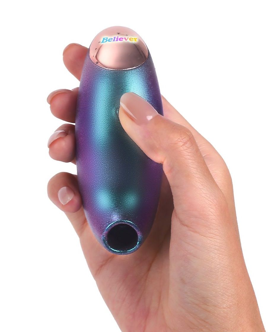 Бирюзовый вакуум-волновой стимулятор Believer 2