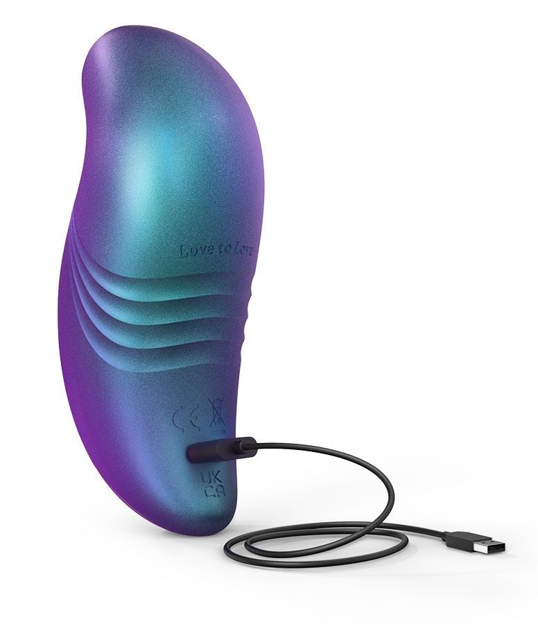 Бирюзовый вакуум-волновой стимулятор Believer 3