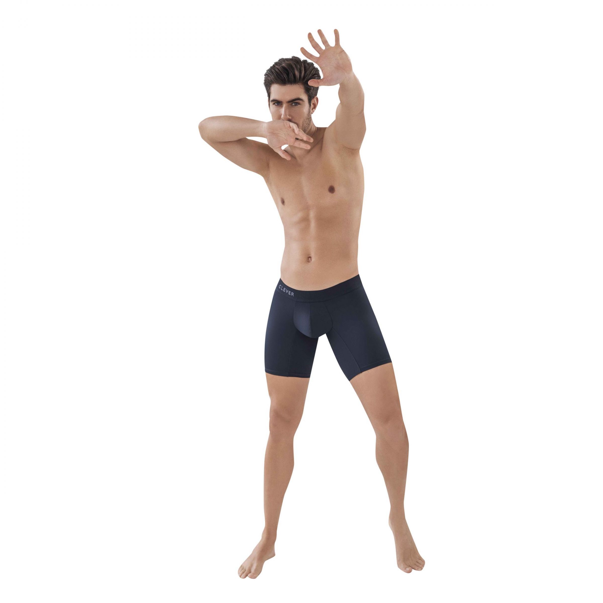 Черные удлиненные трусы-боксеры Classic Match Long Boxer 4