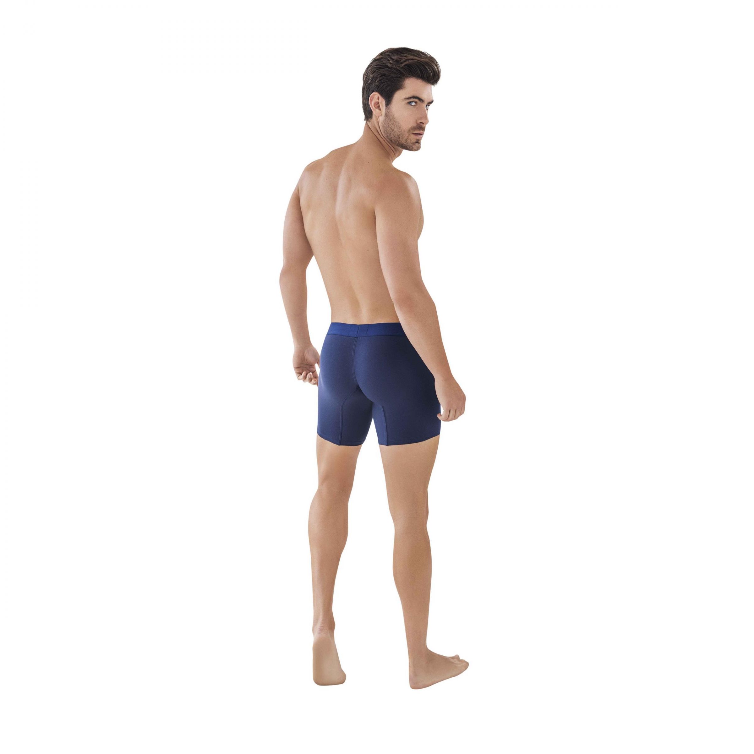 Темно-синие удлиненные трусы-боксеры Caribbean Long Boxer 3