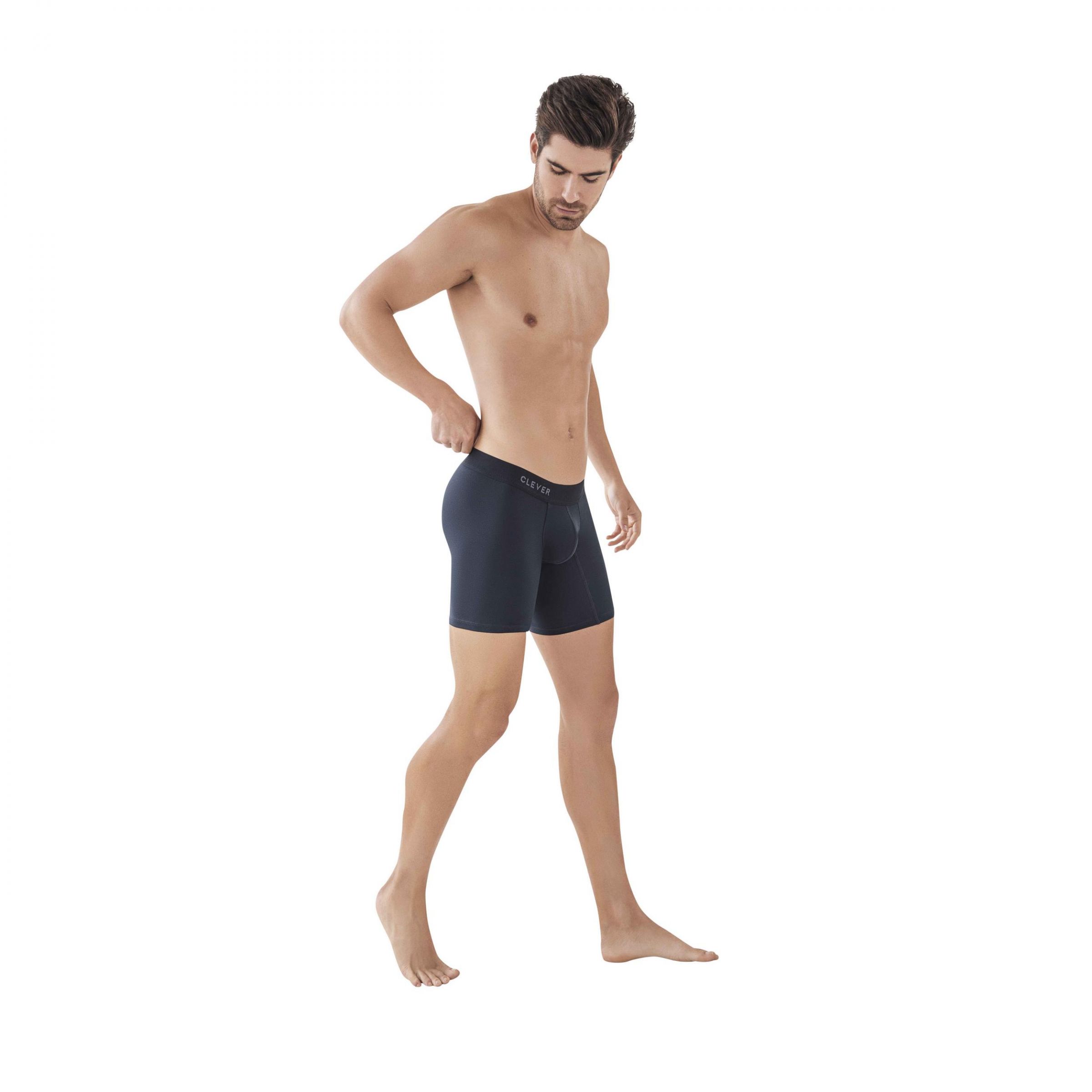 Черные удлиненные трусы-боксеры Caribbean Long Boxer 2