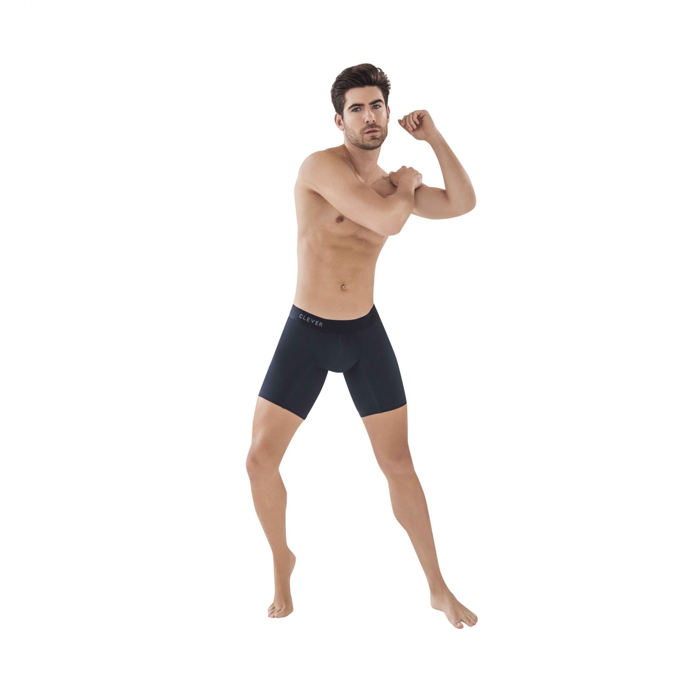 Черные удлиненные трусы-боксеры Caribbean Long Boxer 4