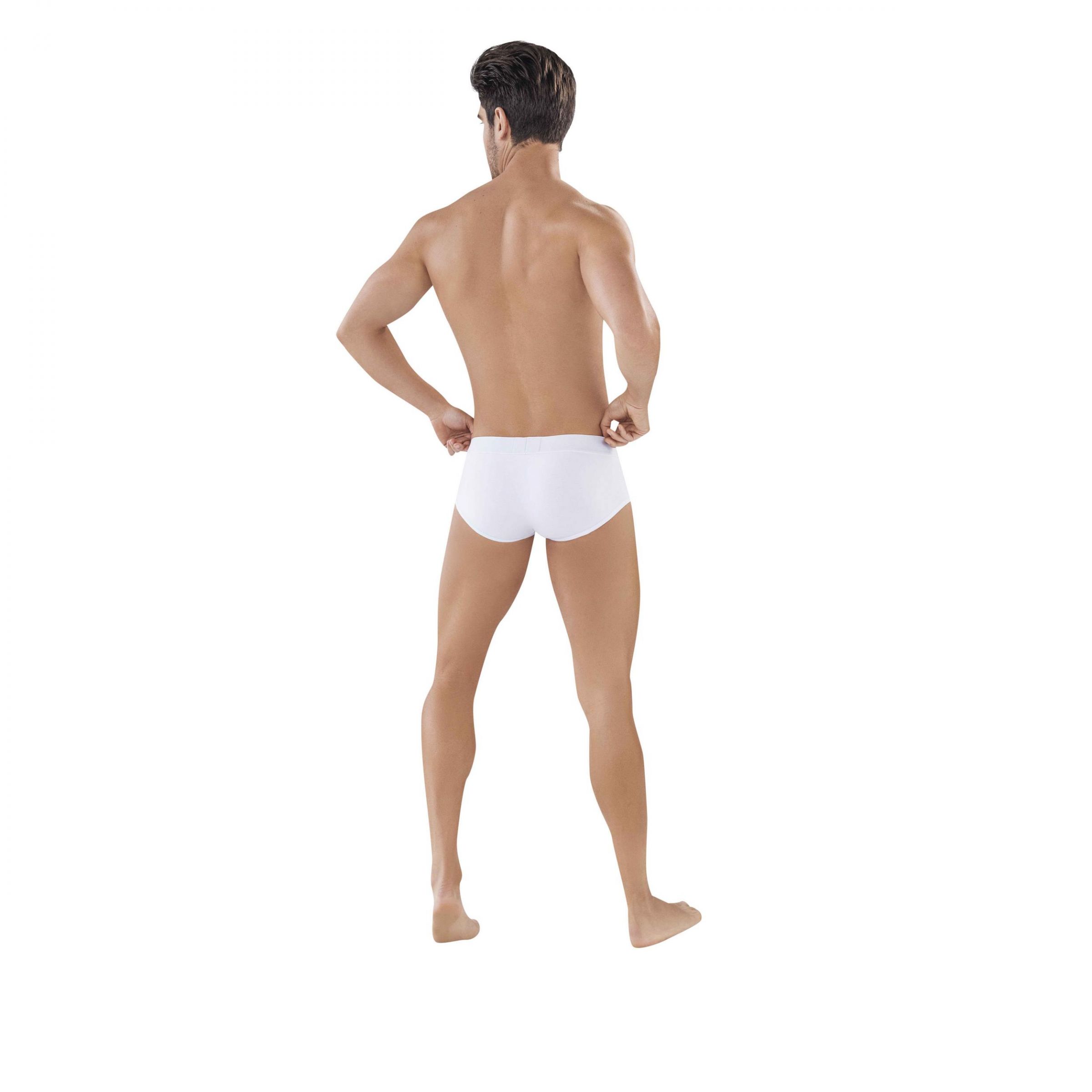 Белые мужские трусы-брифы Caribbean Piping Brief 3