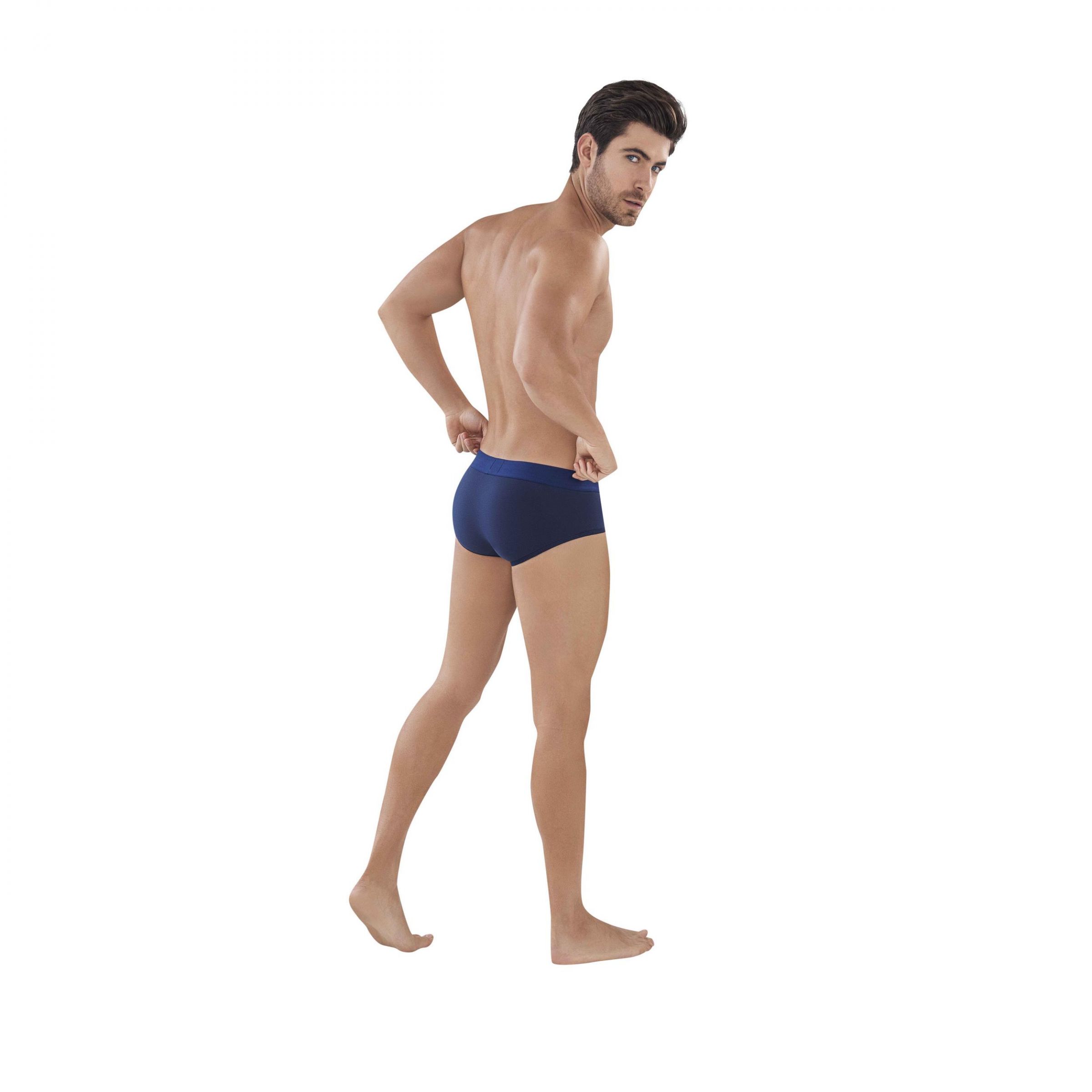 Темно-синие мужские трусы-брифы Caribbean Piping Brief 3