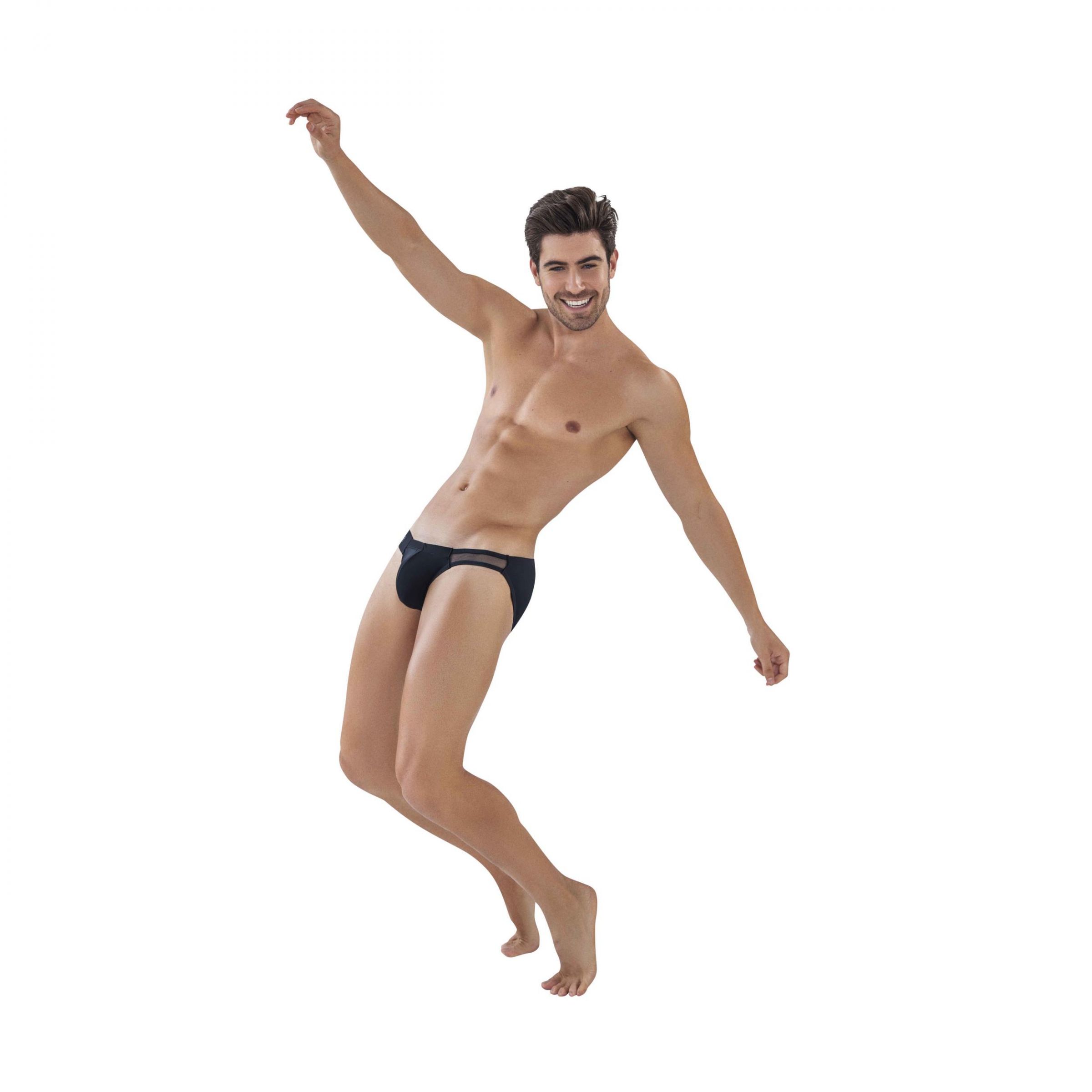 Черные мужские трусы-слипы Origen Latin Brief 2