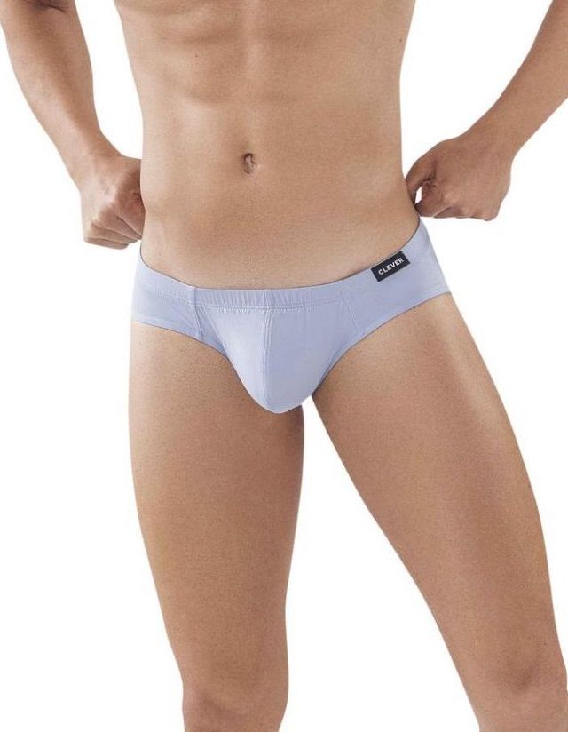 Светло-серые мужские трусы-брифы Clever Latin Brief 1