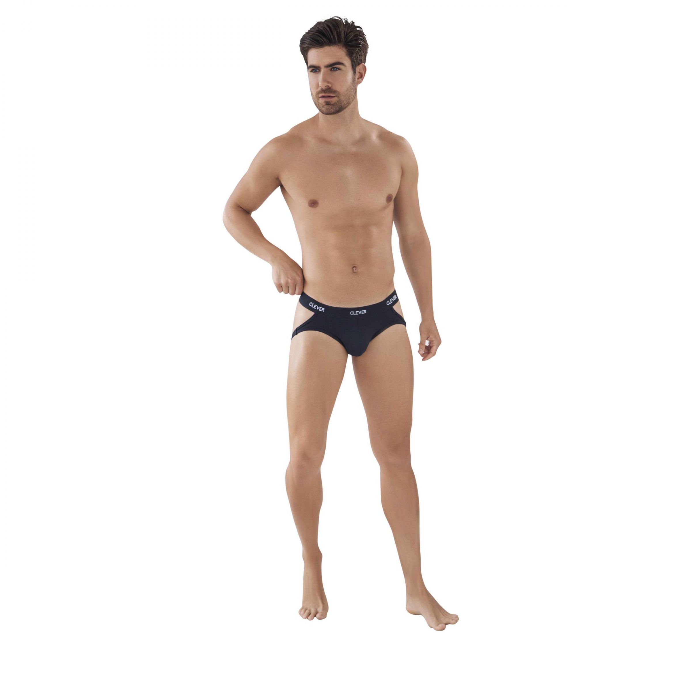 Черные мужские трусы-джоки Oporto Jockstrap 4