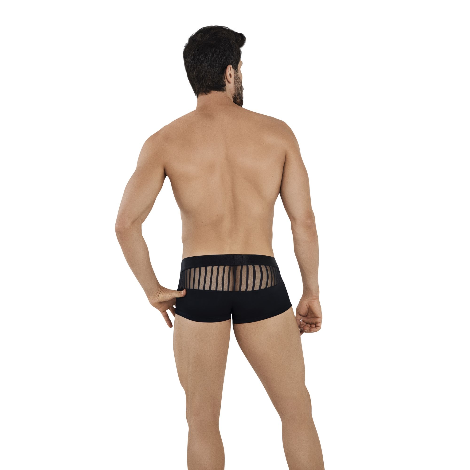 Черные трусы-хипсы с сетчатыми вставками Lucerna Latin Boxer 2