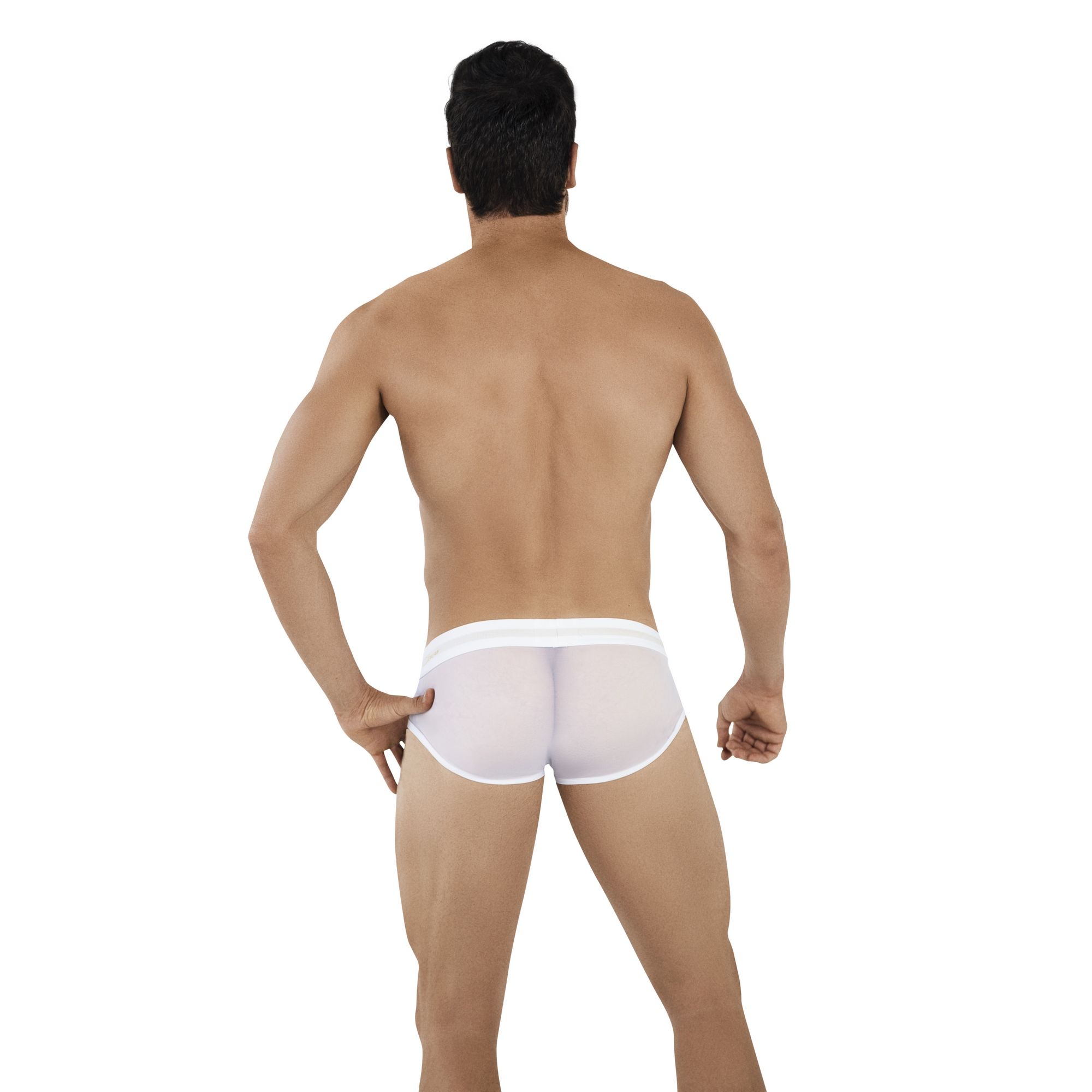 Белые полупрозрачные трусы-брифы Berna Brief 2