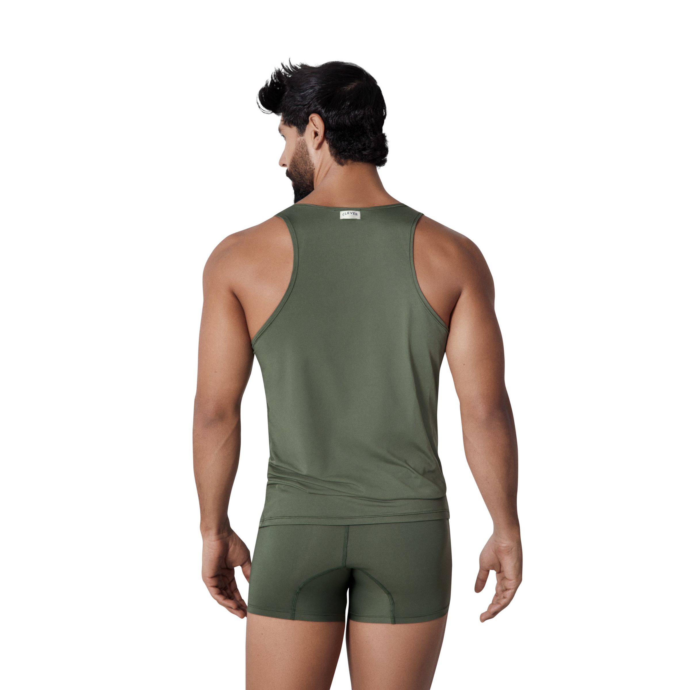 Зеленая мужская майка Basis Tank-Top 2