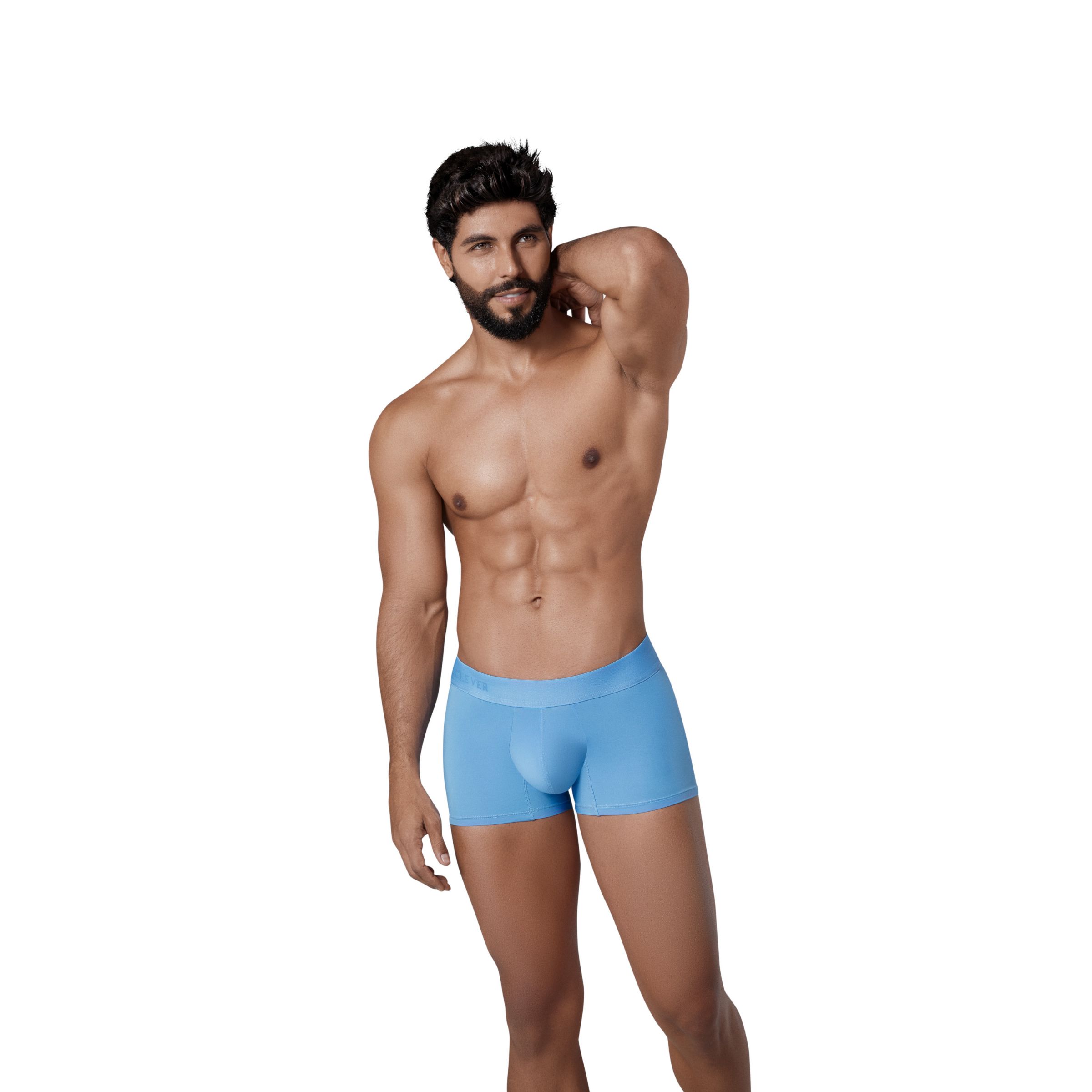 Голубые трусы-боксеры Primary Thrunks 4