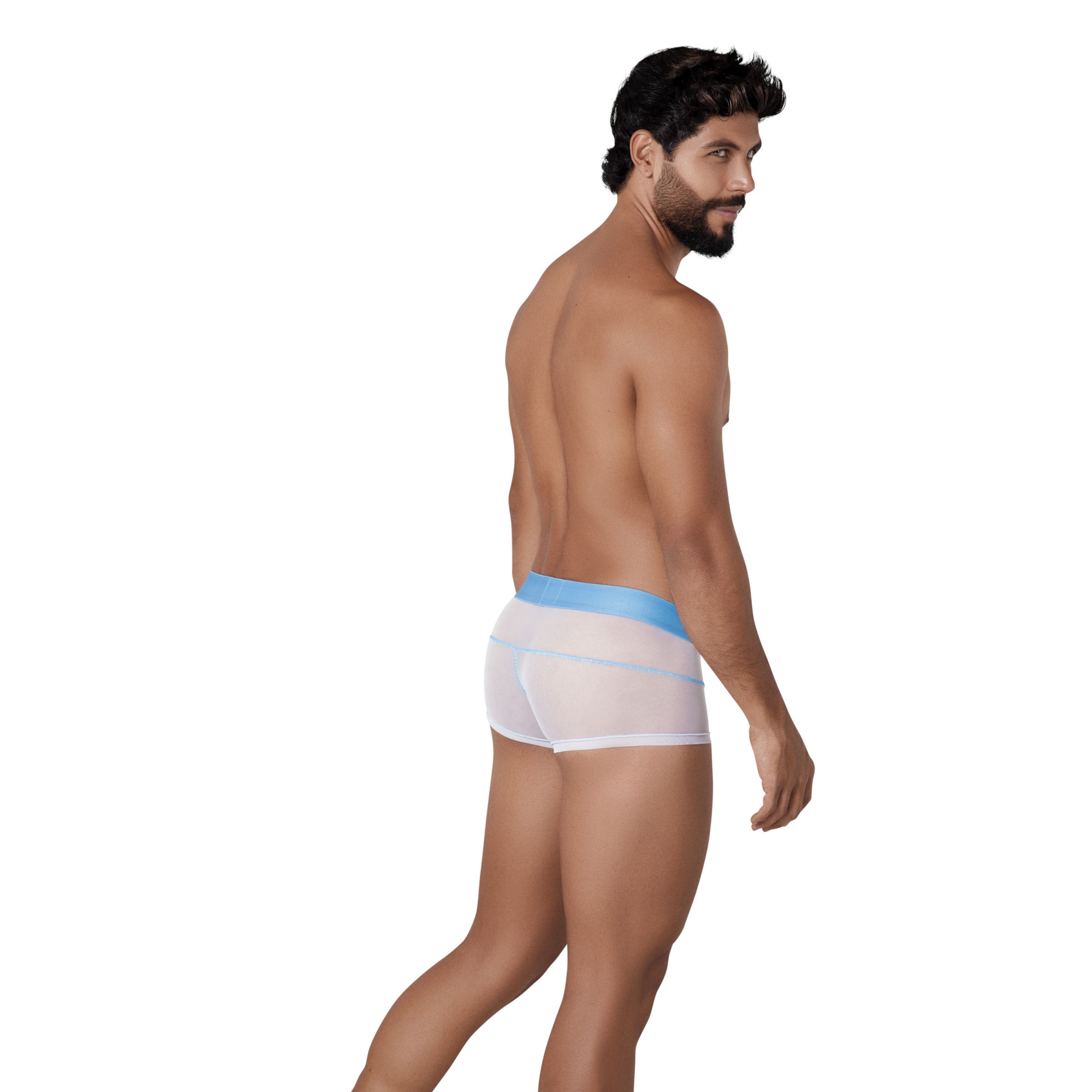 Белые мужские трусы-хипсы Hunch Trunks 3