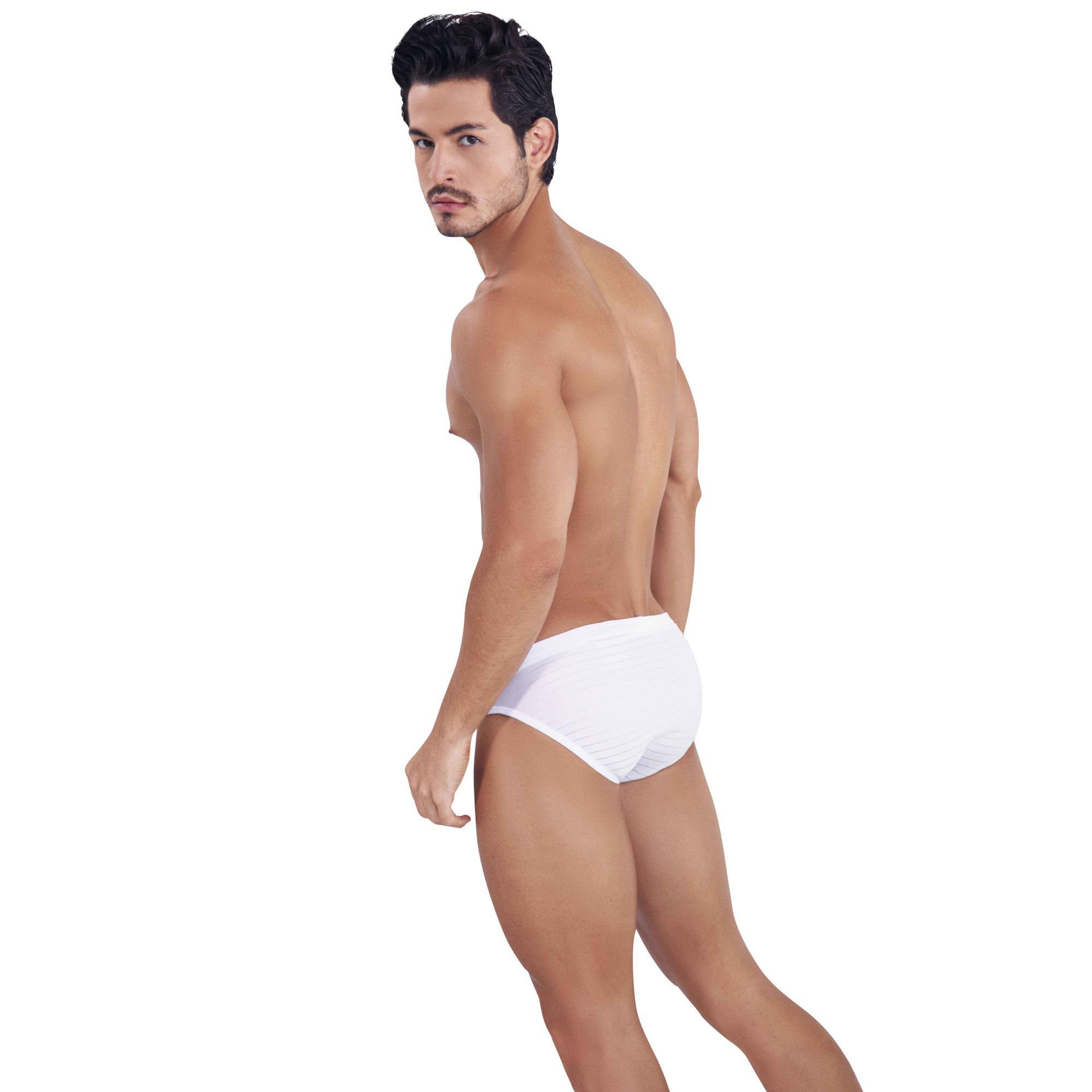 Белые мужские трусы-брифы Sainted Brief 2