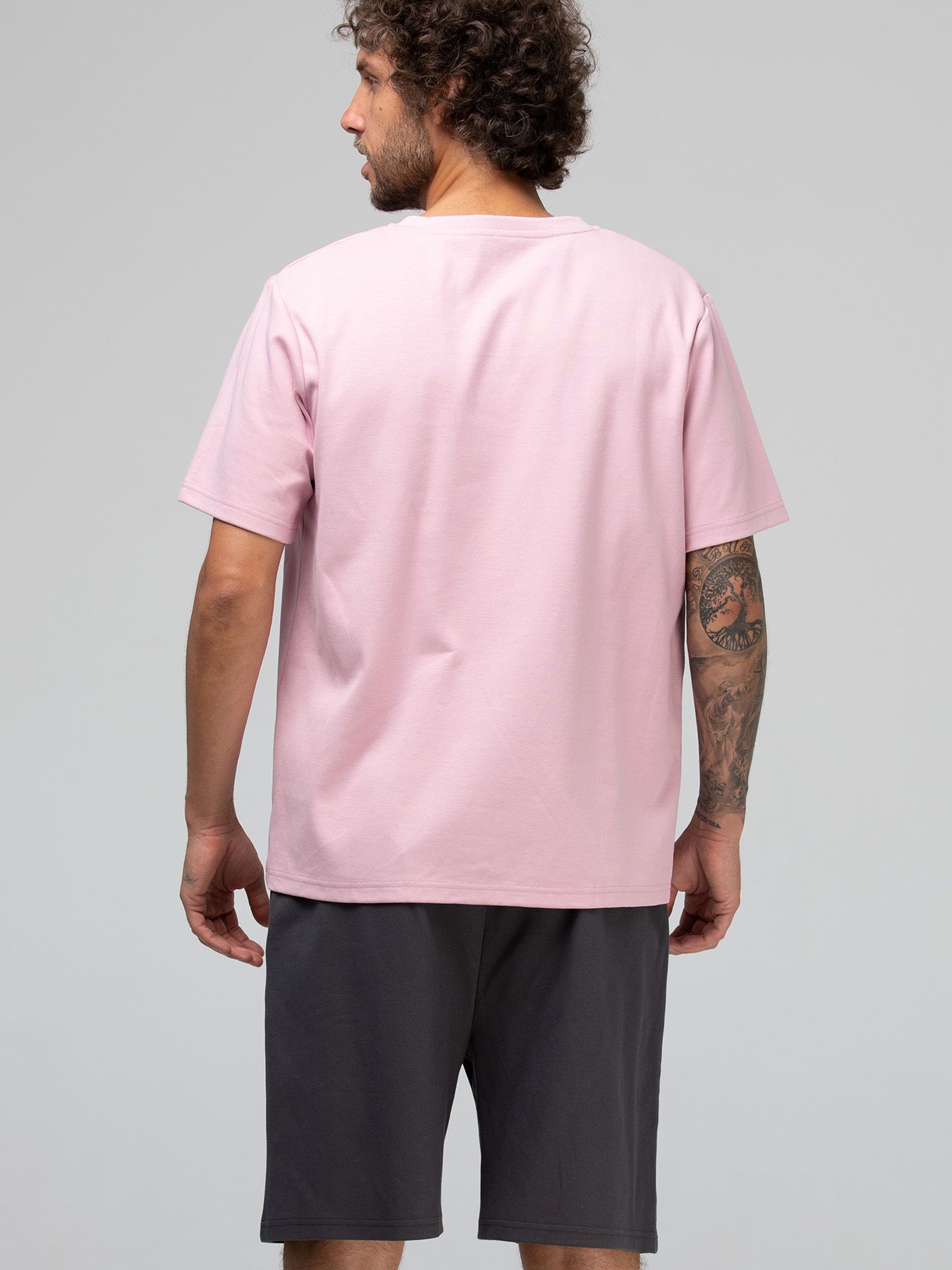 Мужской костюм для дома и отдыха: футболка и шорты 6