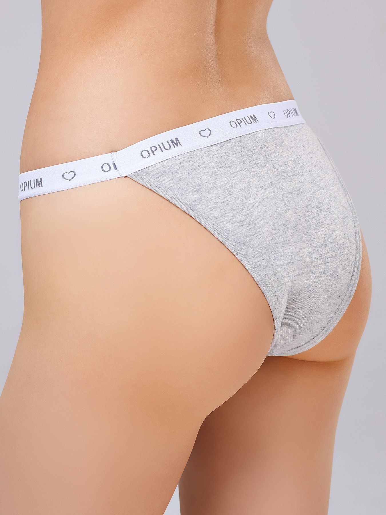 Женские трусики-танга с брендированной резинкой 2