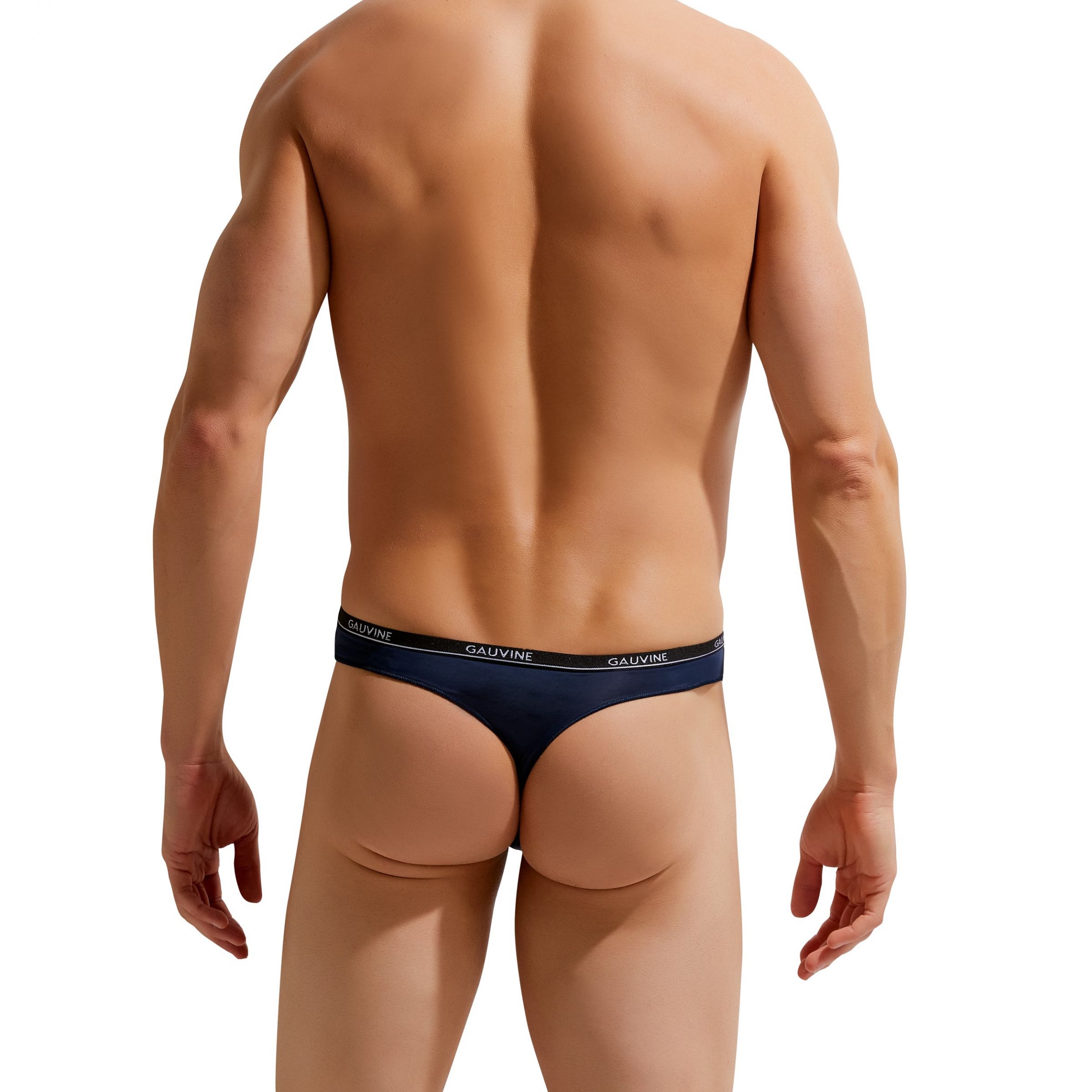 Мужские трусы-тонги с тонкой резинкой Second Skin Thong 6