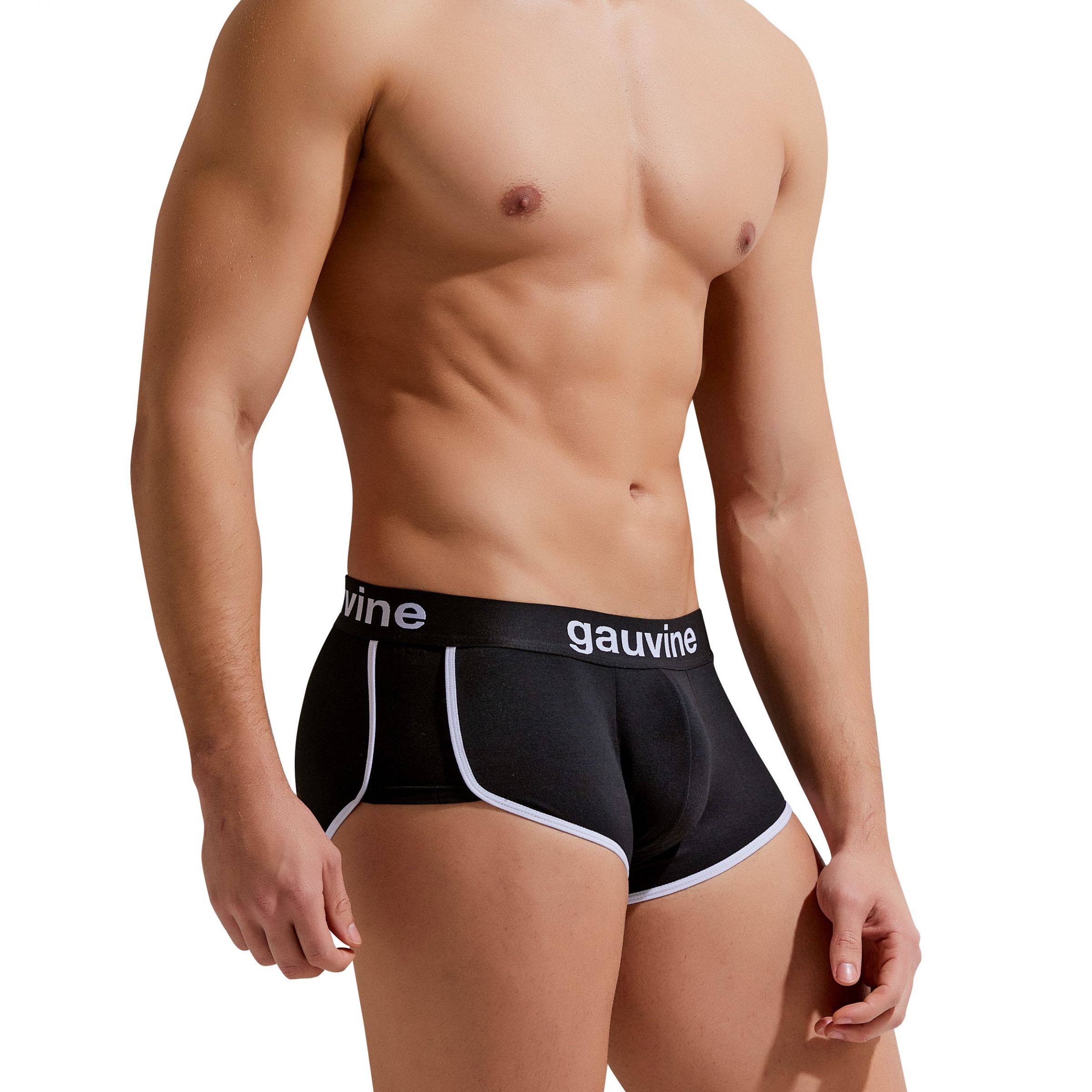 Мужские трусы-боксеры с контрастной отделкой Gauvine 3