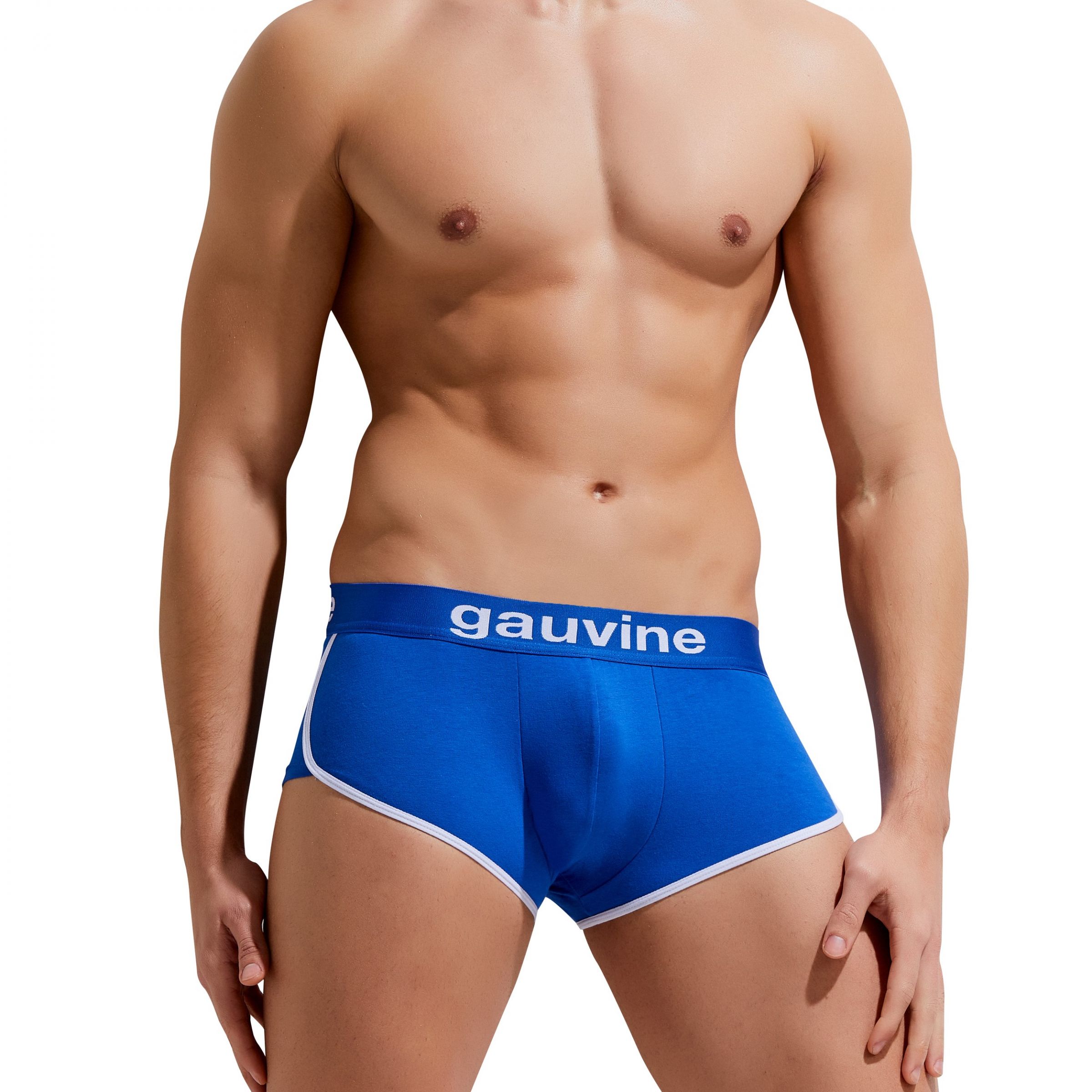 Мужские трусы-боксеры с контрастной отделкой Gauvine 5
