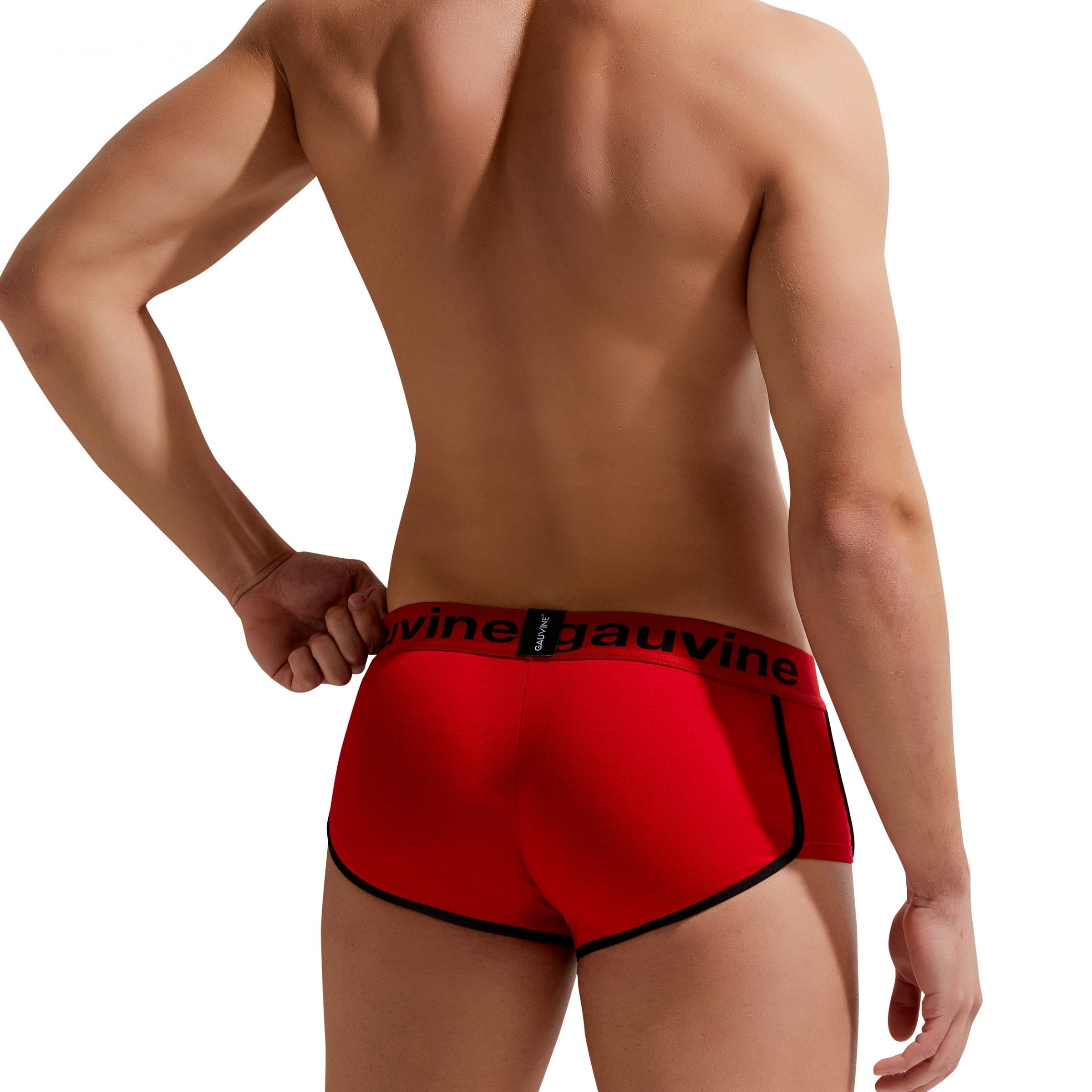 Мужские трусы-боксеры с контрастной отделкой Gauvine 2