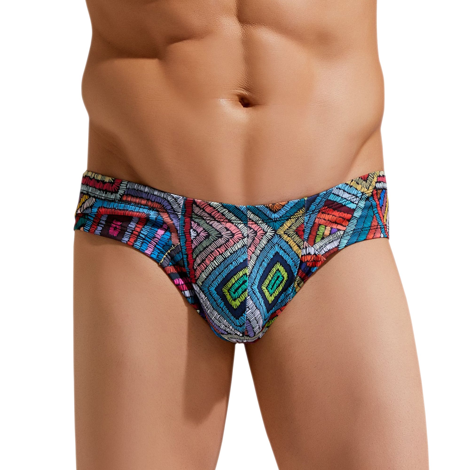 Мужские трусы-бразилиана с принтом Micro Touch Hipster 1