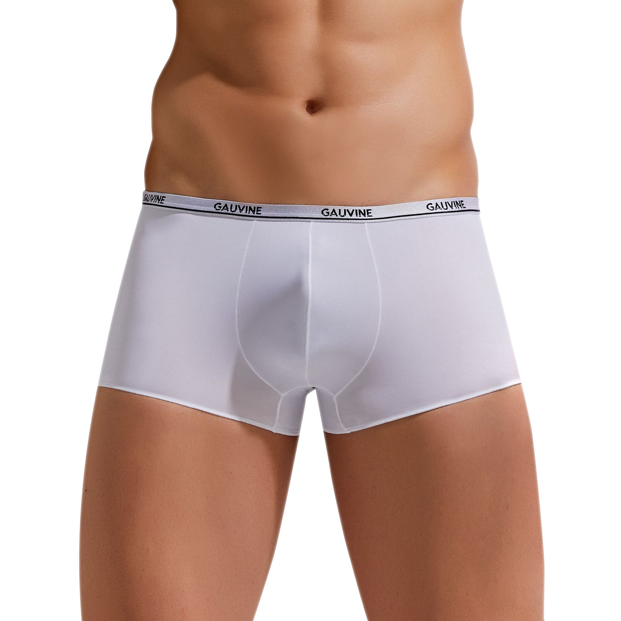 Мужские трусы-боксеры с тонкой брендированной резинкой Second Skin Trunk 4