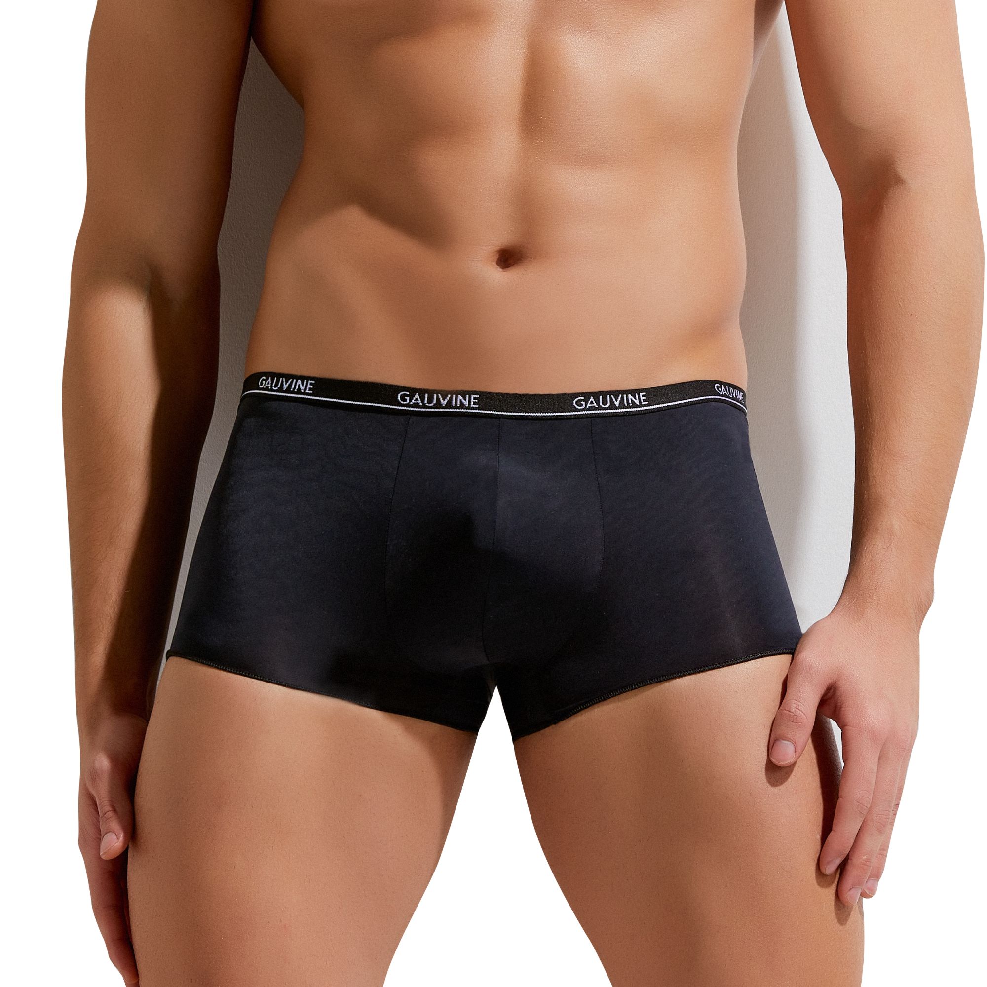 Мужские трусы-боксеры с тонкой брендированной резинкой Second Skin Trunk 1