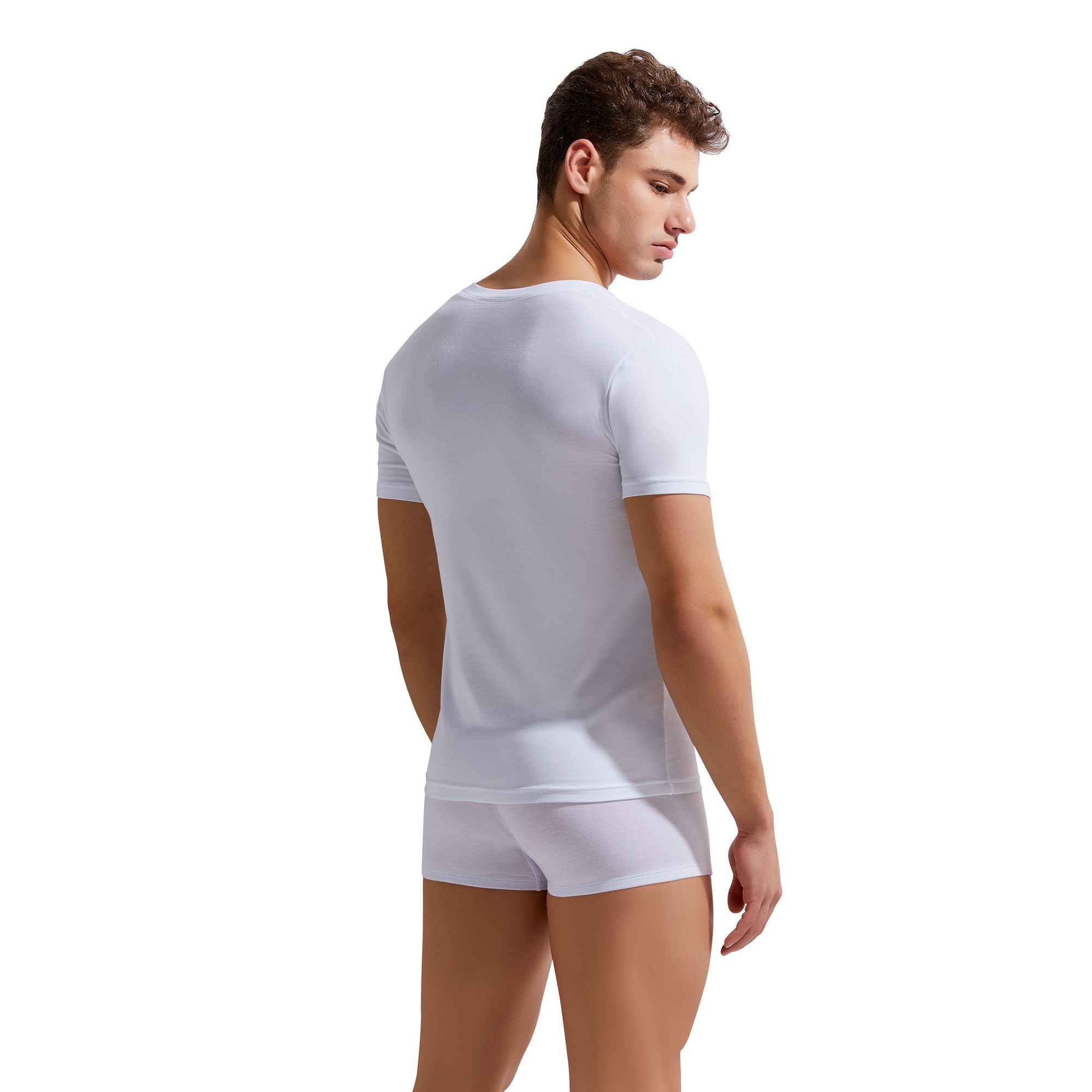 Мужская футболка с глубоким V-образным вырезом Gauvine 2