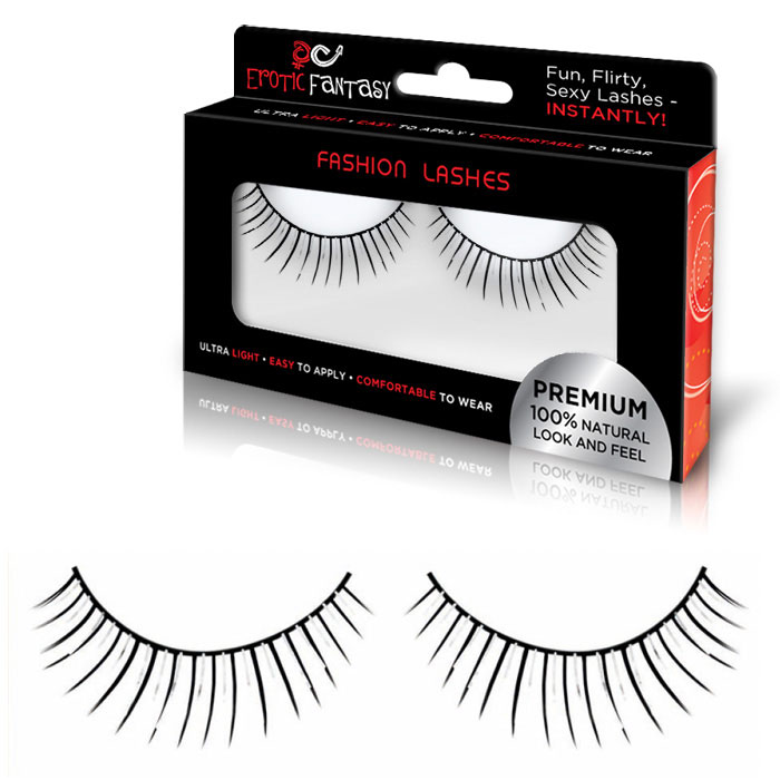 Черно-серебристые накладные ресницы Midnight Bliss 1