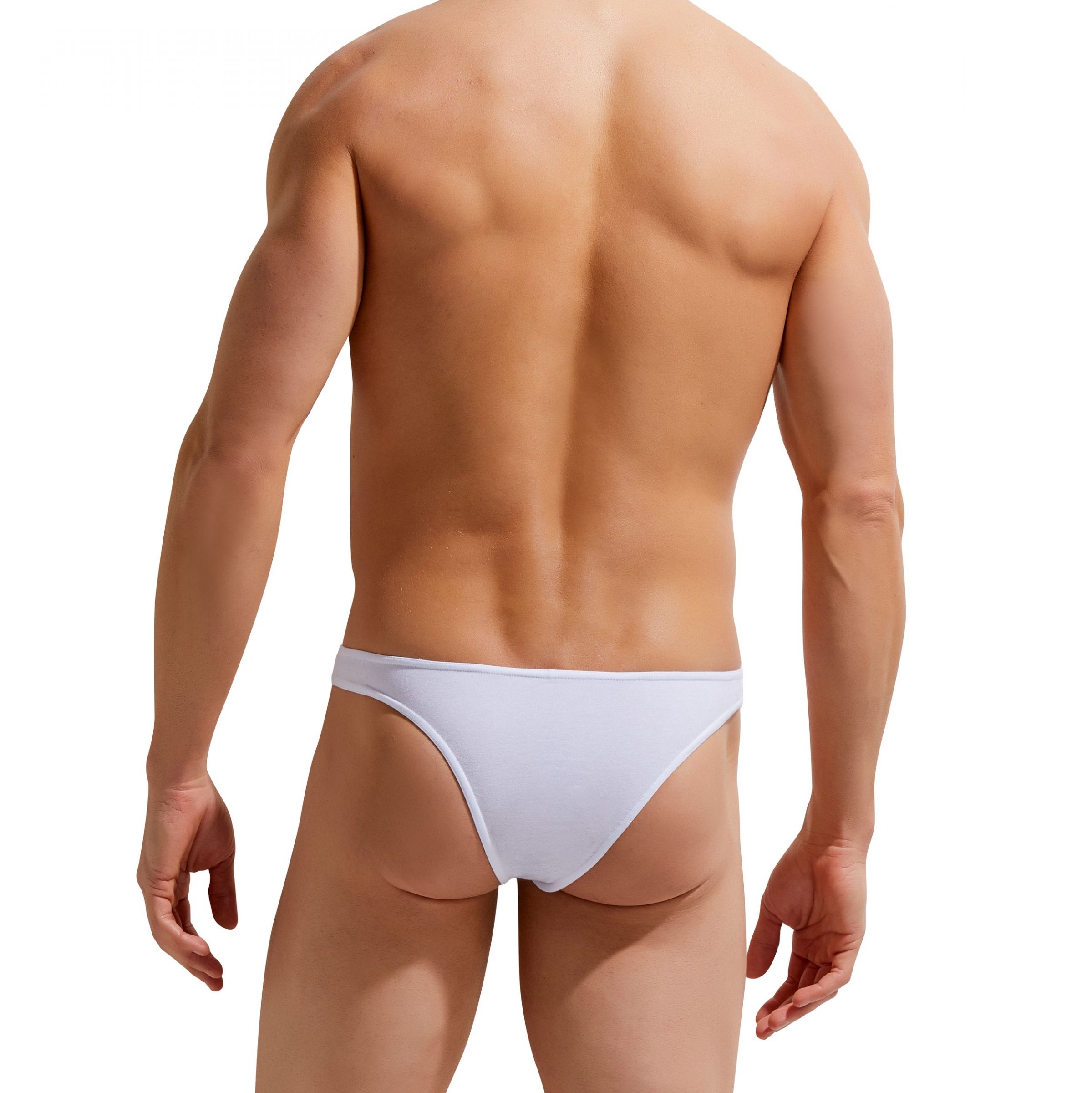 Хлопковые мужские трусы-бразилиана Modern Essentials Brazilian Slip 4