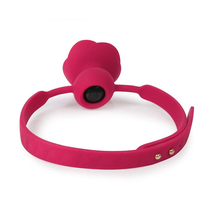 Розовый виброкляп Blazing Rose 5