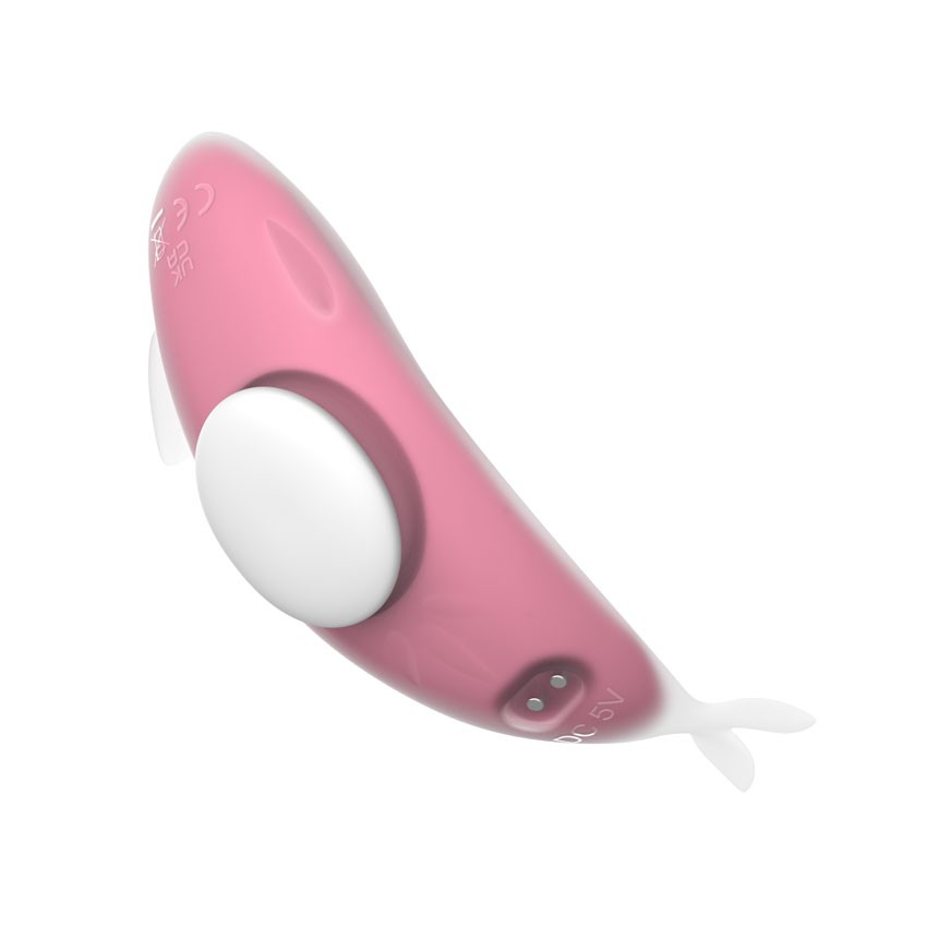 Розовый вибростимулятор Panty Vibrator для ношения в трусиках 5