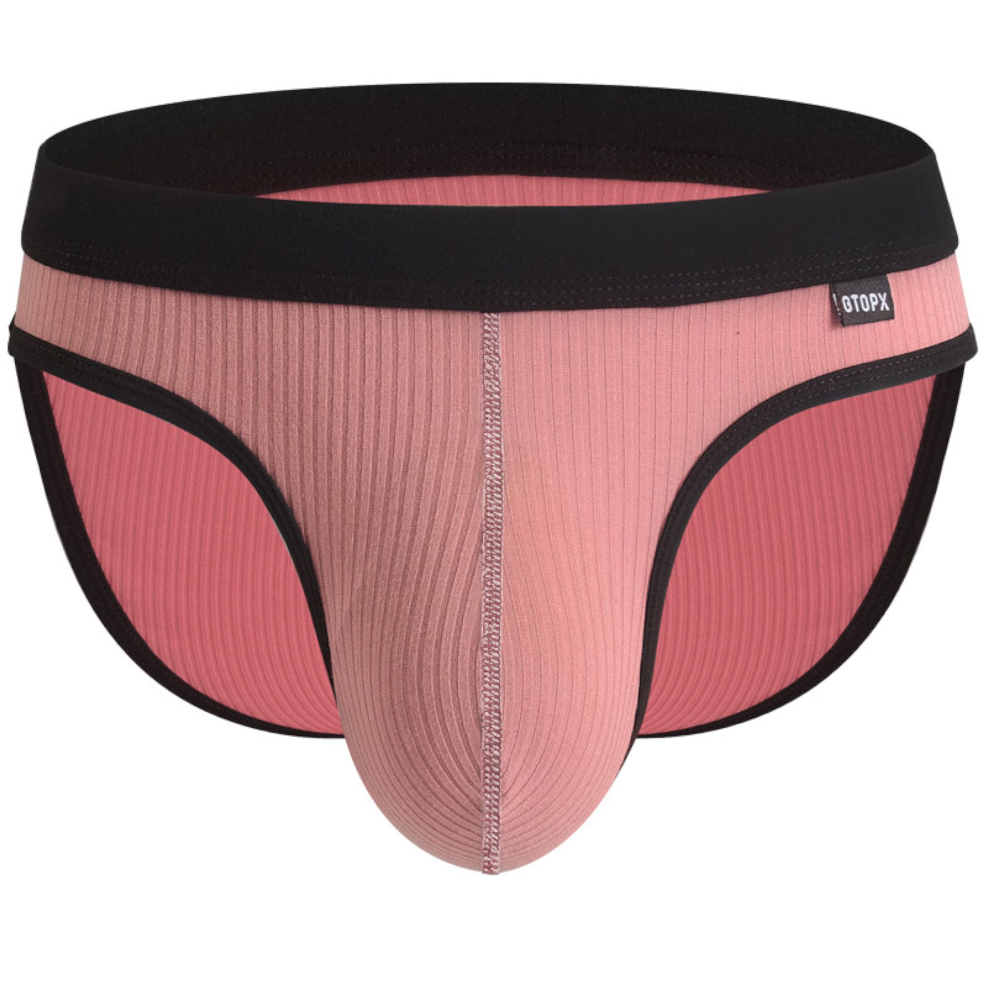 Мужские трусы-брифы в рубчик 9