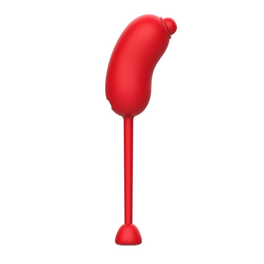 Красное виброяйцо с пультом ДУ 5