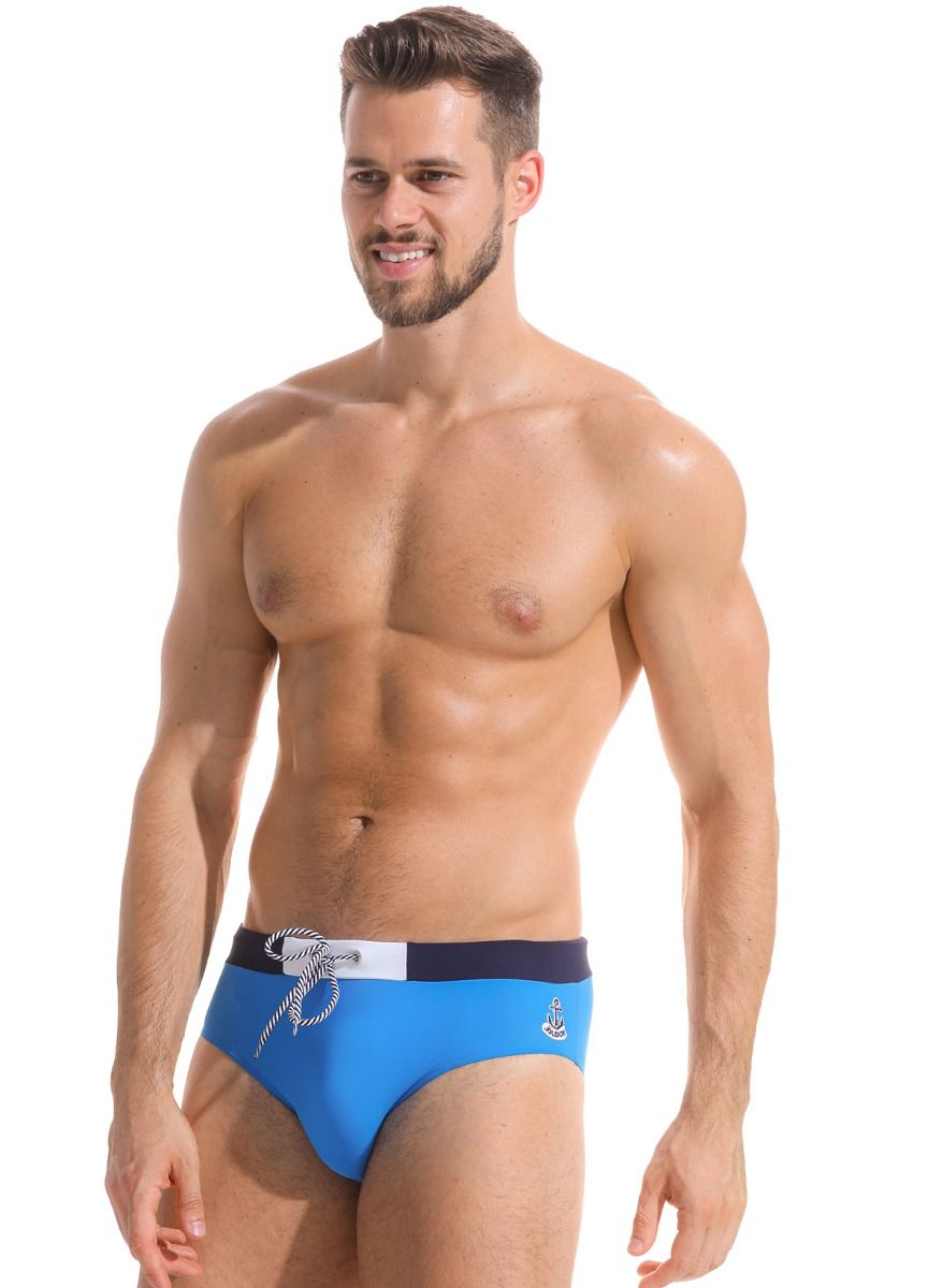 Мужские пляжные плавки в морском стиле 1