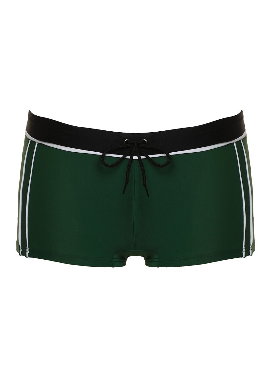 Пляжные боксеры с контрастными полосками по бокам 5