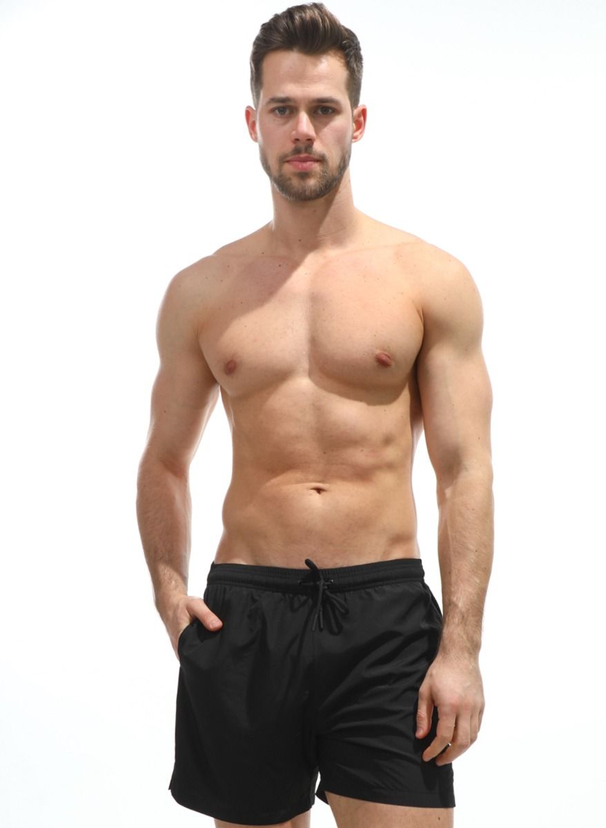 Мужские пляжные шорты из быстросохнущей ткани 9