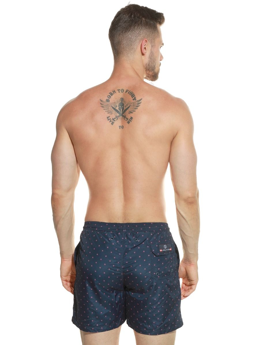 Мужские пляжные шорты с принтом в виде мячиков 4