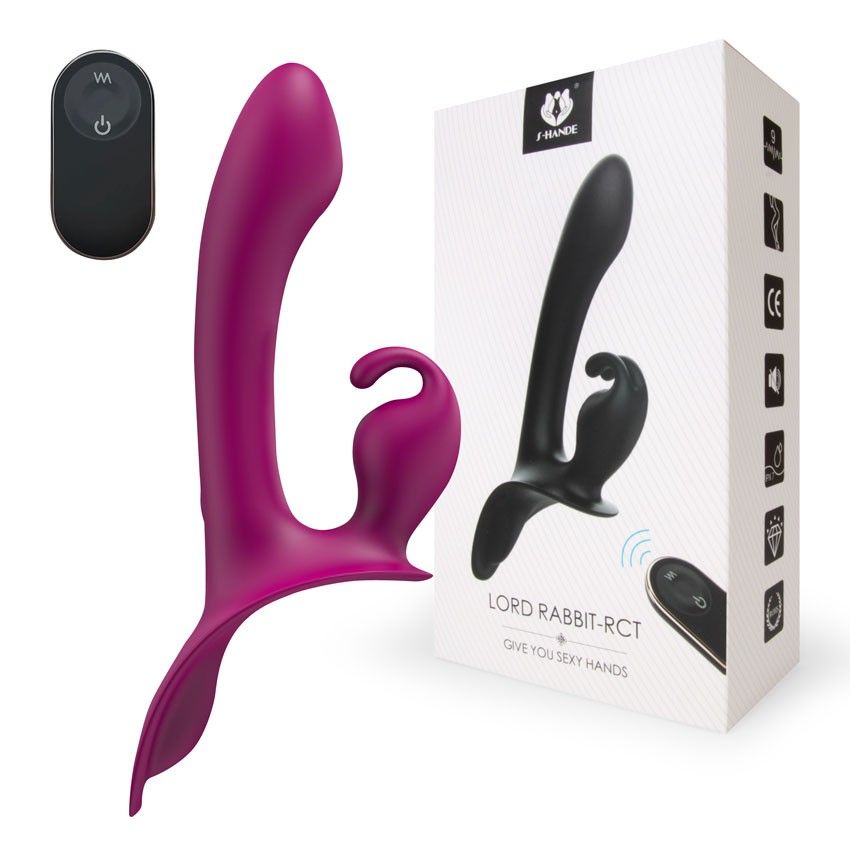 Сливовый страпон Lord Rabbit 2