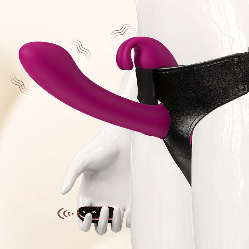 Сливовый страпон Lord Rabbit 3