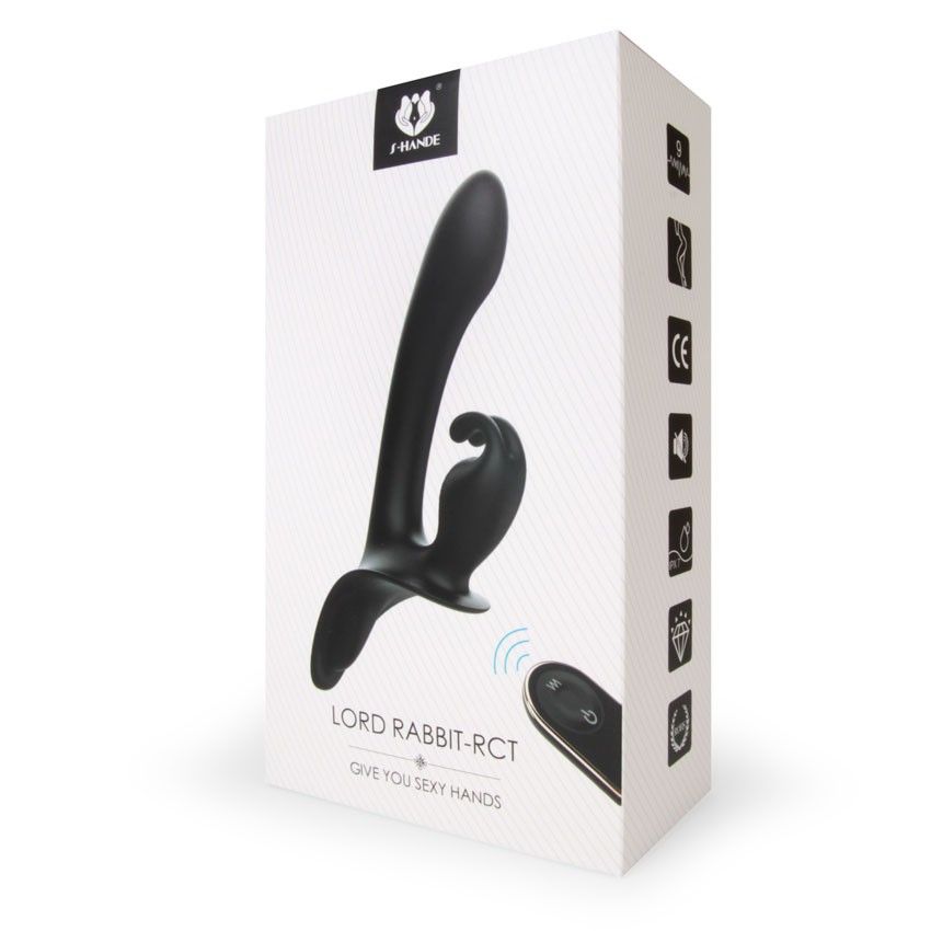 Сливовый страпон Lord Rabbit 4