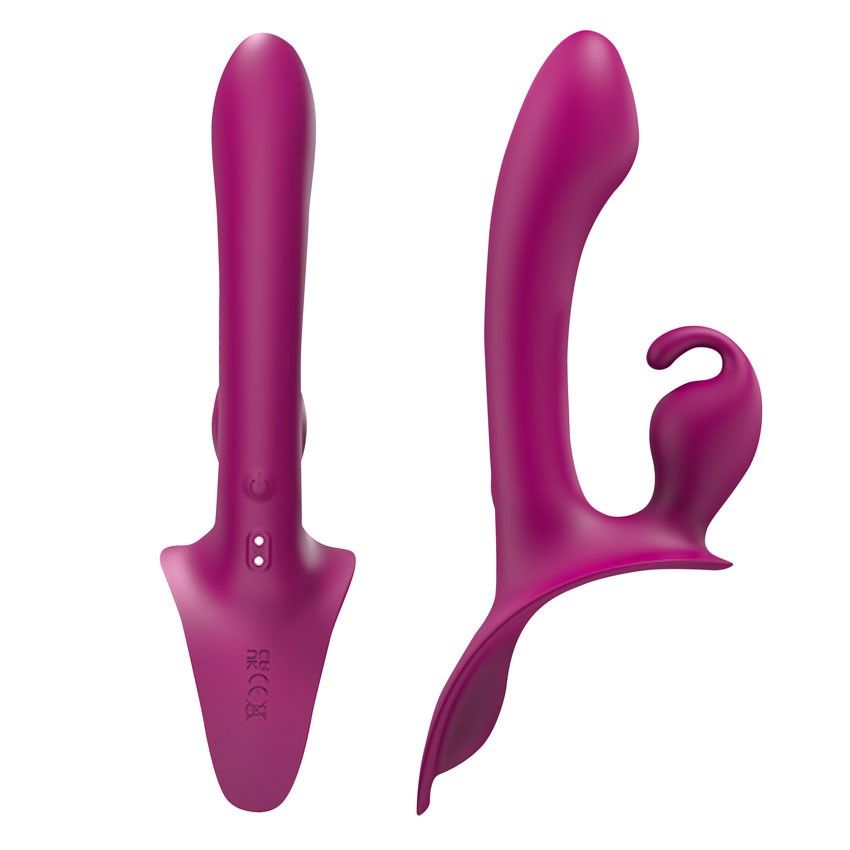 Сливовый страпон Lord Rabbit 1