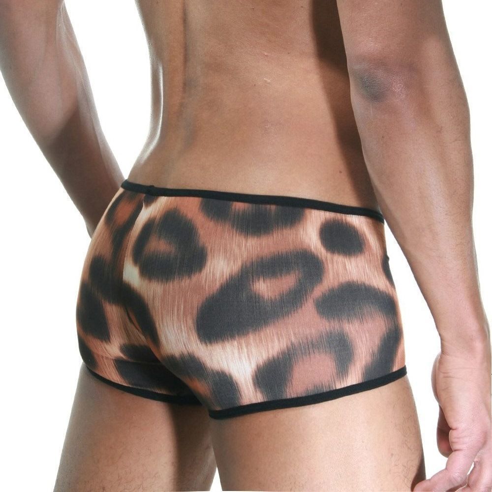 Облегающие трусы-хипсы с леопардовым принтом 2