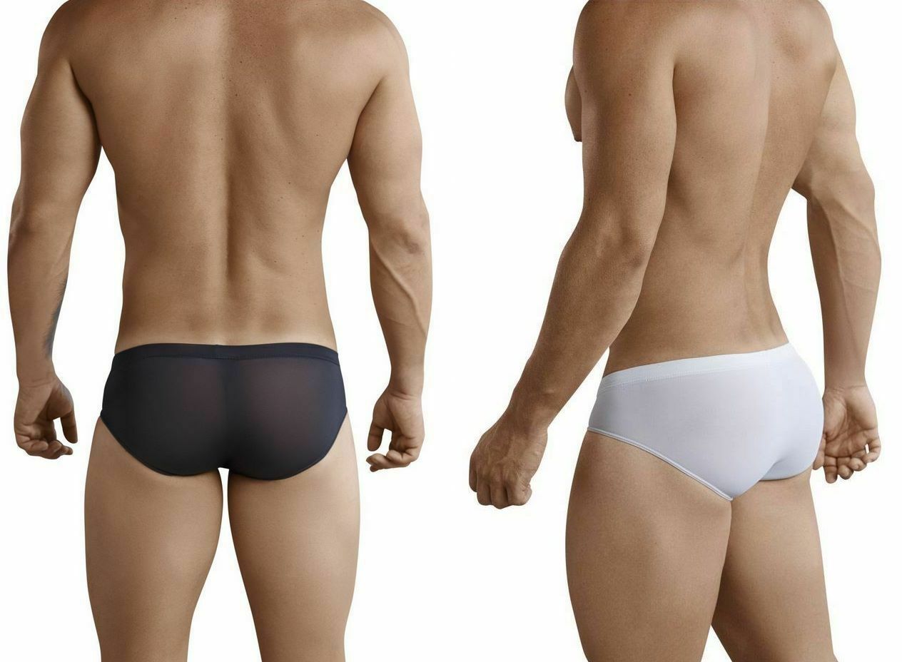 Набор Clever Duo Pack из 2 трусов-слипов - черных и белых 2