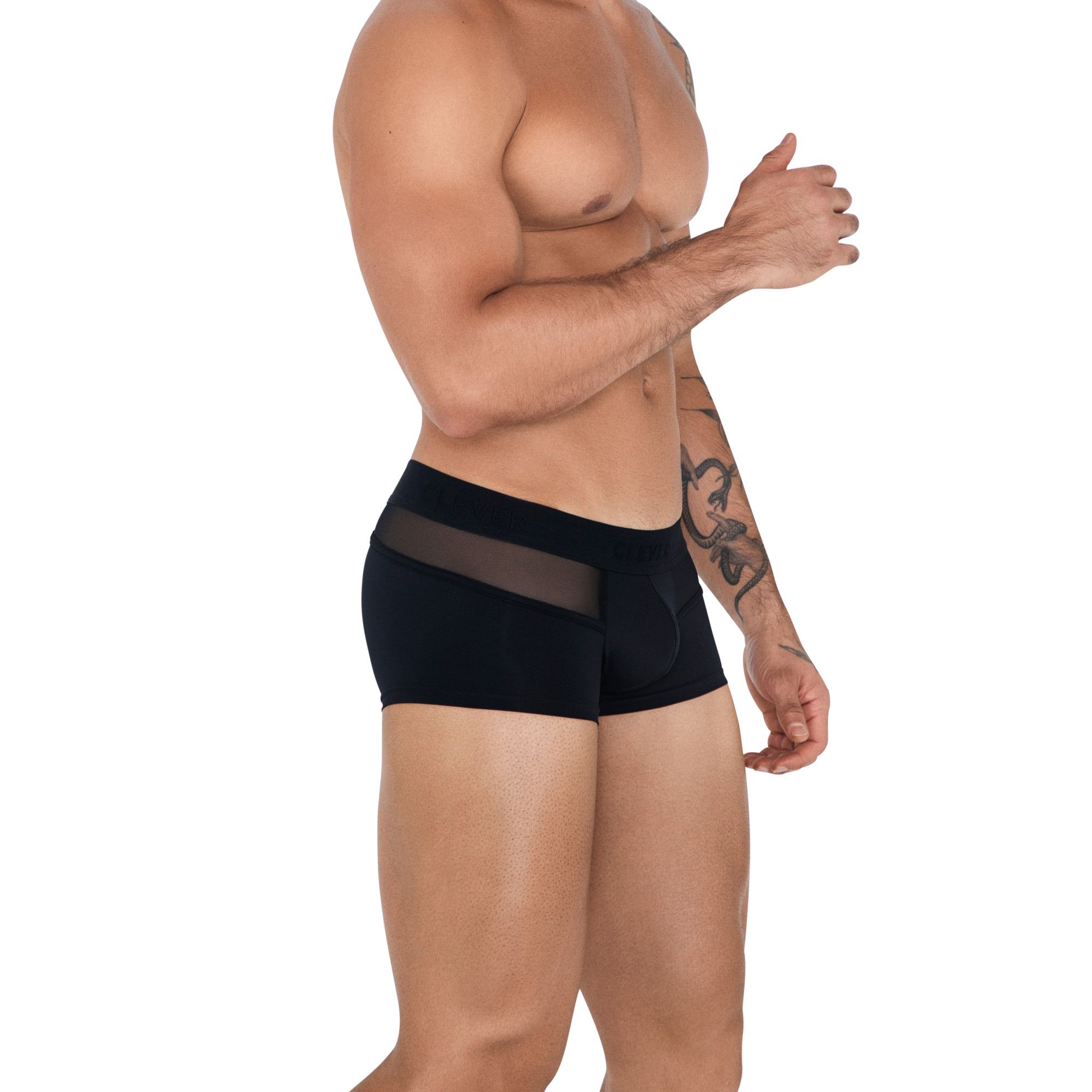 Черные мужские трусы-хипсы Caspian Trunk 2