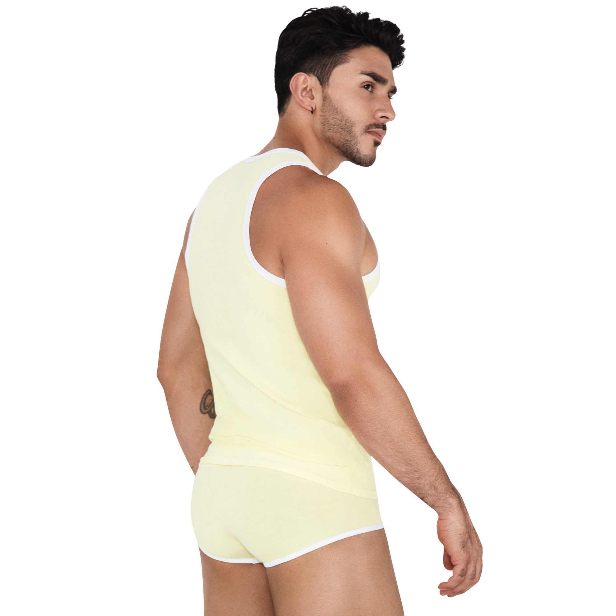 Желтая мужская майка Tethis Tank-Top 2