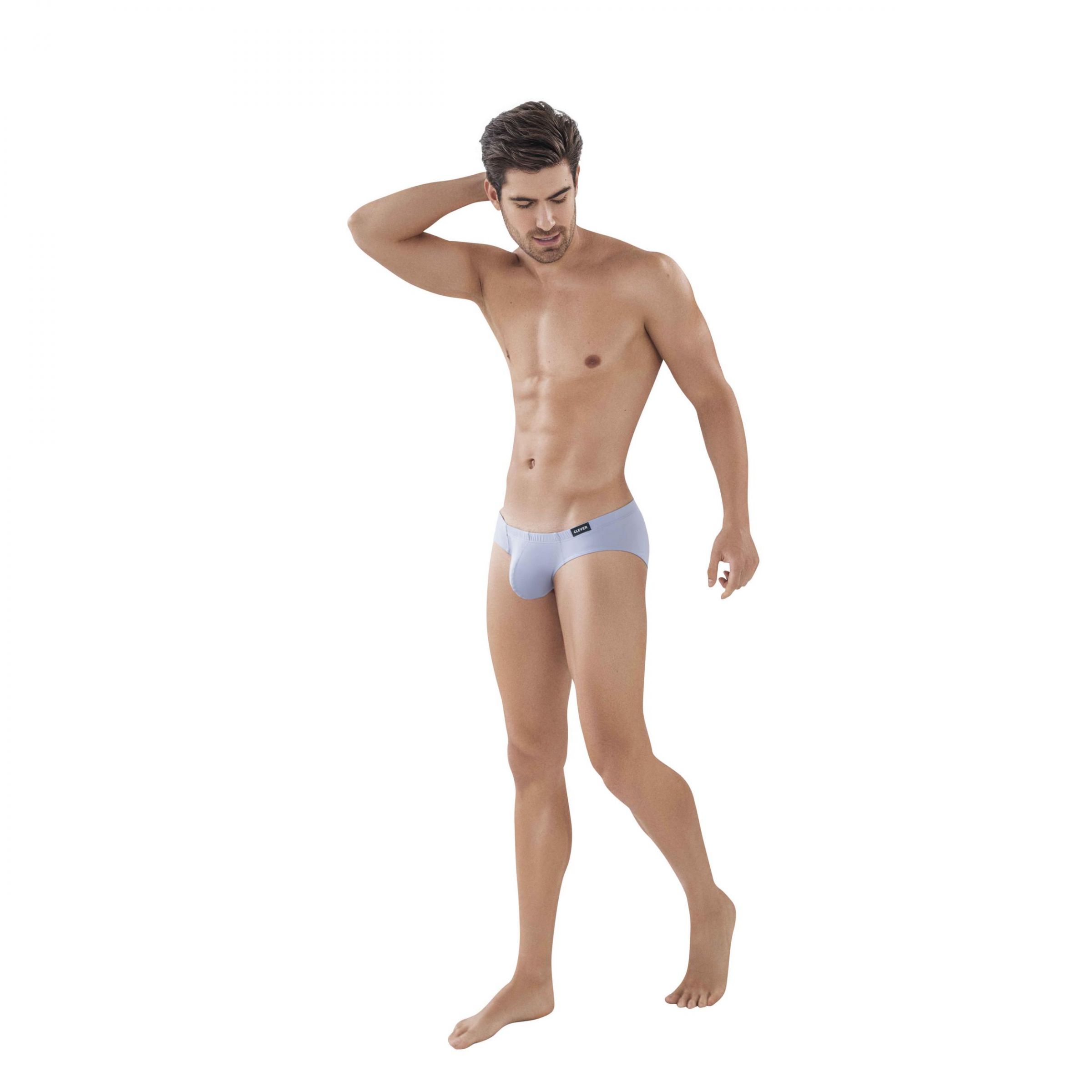 Набор Clever Duo Pack из 2 трусов-слипов - синих и серых 6