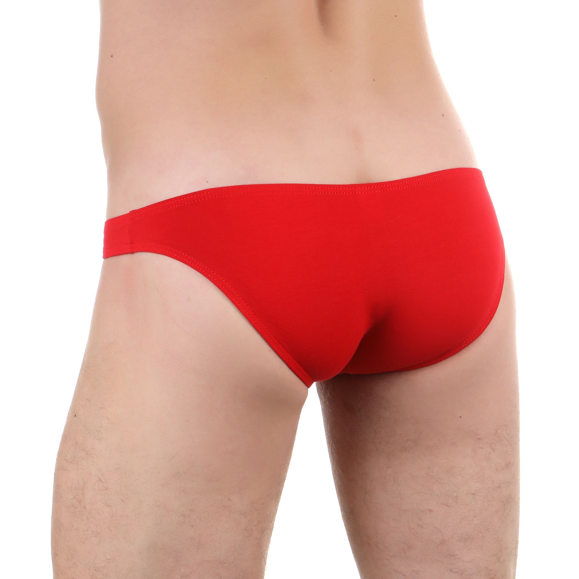 Сексуальные низкие трусы-слипы из хлопкового полотна 10